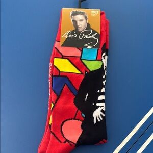 Elvis Presley men’s socks one size New